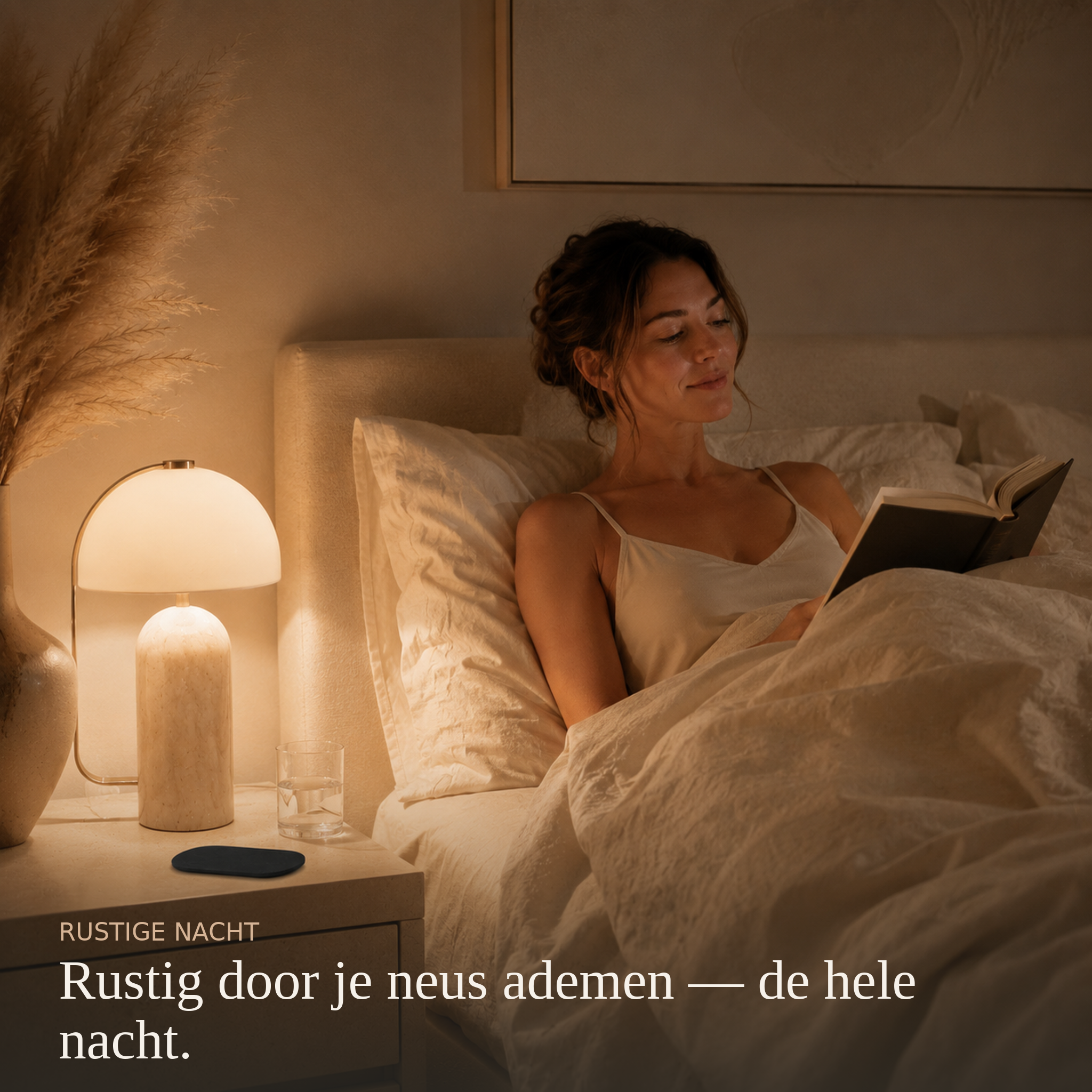 Rustig door je neus ademen, de hele nacht